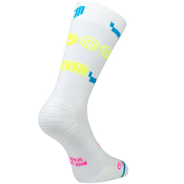 80'S NIGHT WHITE-SPORCKS KOŞU ÇORABI