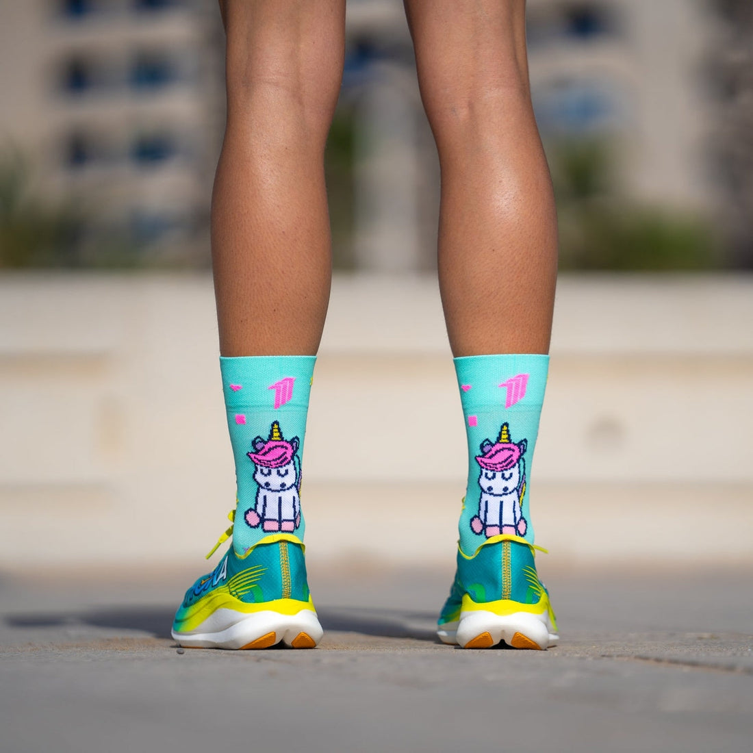 STAY MAGIC GREEN-SPORCKS KOŞU ÇORABI