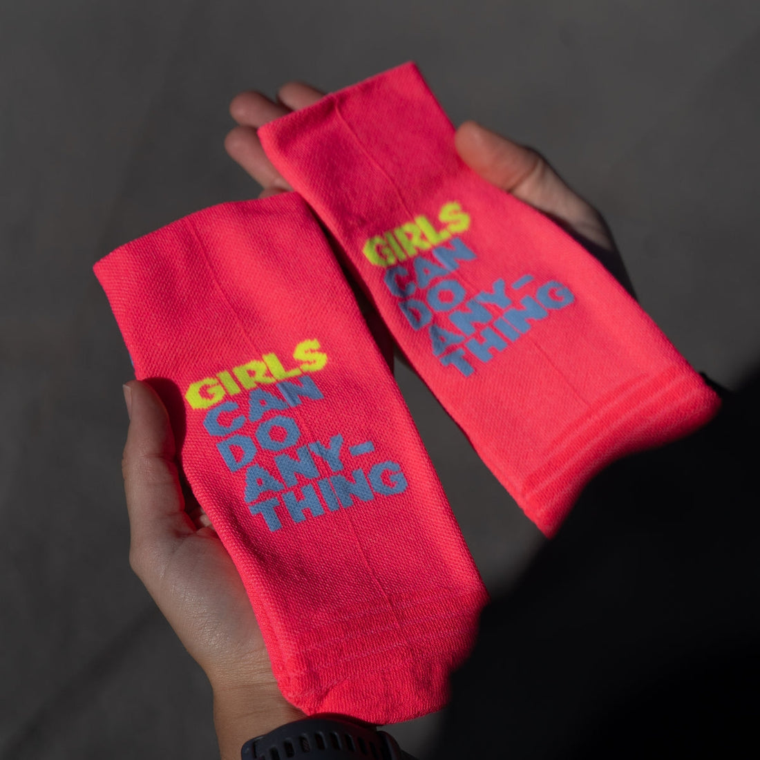GIRLS CAN DO DIVA PINK-SPORCKS KOŞU ÇORABI