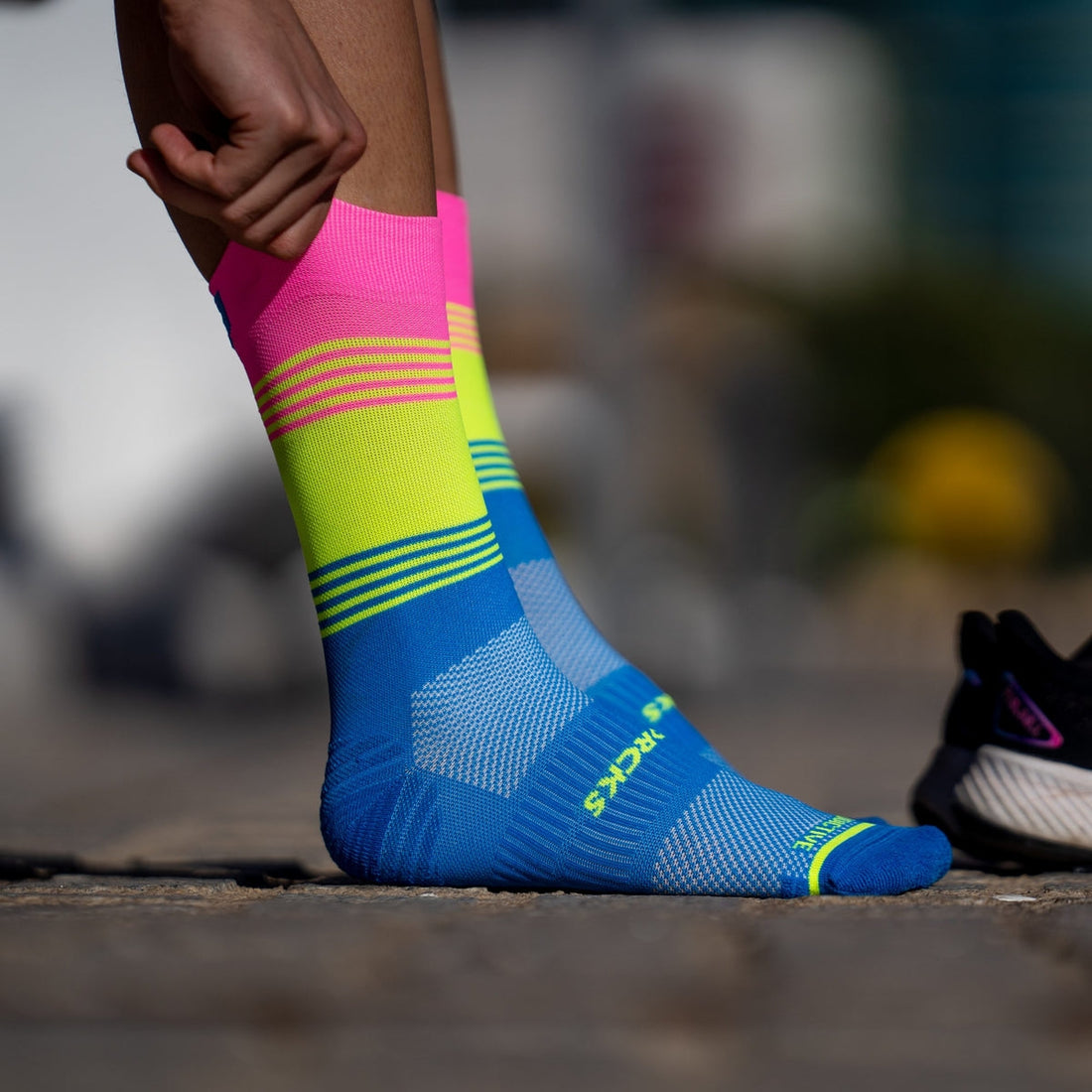 FARTLEK PINK-SPORCKS KOŞU ÇORABI
