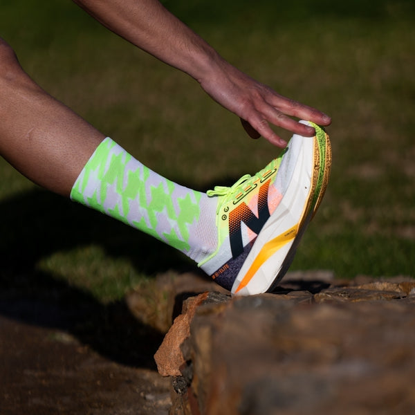 FLOW GREEN-SPORCKS KOŞU ÇORABI