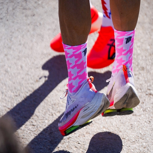 FLOW PINK-SPORCKS KOŞU ÇORABI